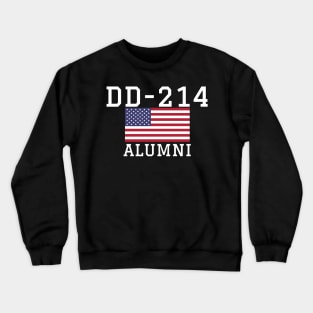 Patriotic DD-214 Alumni Crewneck Sweatshirt